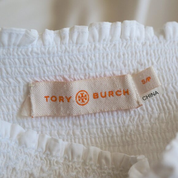 Tory Burch Cassie Floral Embroidered Skirt Sz S - Picture 4 of 4